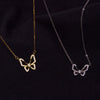 Electroplated Silver Bow Pendant Necklace With Cross Chain Elegant Light Luxury Fashion Jewelry