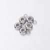 Electroplated Stainless Steel Geometric Diy Jewelry Accessories Positioning Beads For Bracelet Necklace