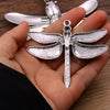 Electroplated Zinc Alloy Dragonfly Pendant Charm For Necklace And Bracelet Jewelry Accessories
