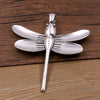 Electroplated Zinc Alloy Dragonfly Pendant Charm For Necklace And Bracelet Jewelry Accessories