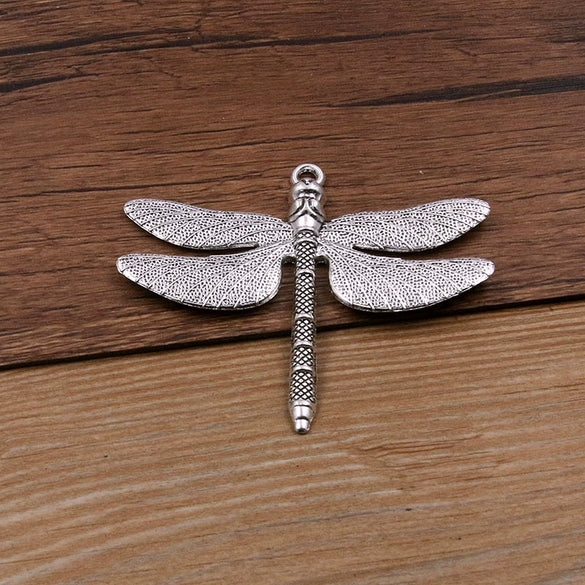 Electroplated Zinc Alloy Dragonfly Pendant Charm For Necklace And Bracelet Jewelry Accessories
