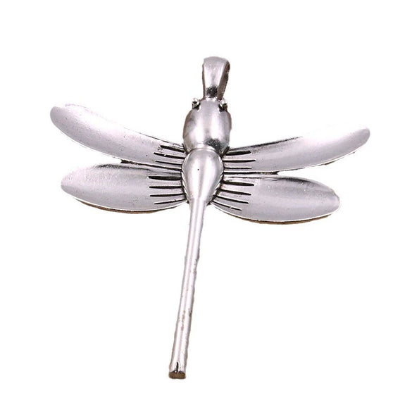 Electroplated Zinc Alloy Dragonfly Pendant Charm For Necklace And Bracelet Jewelry Accessories