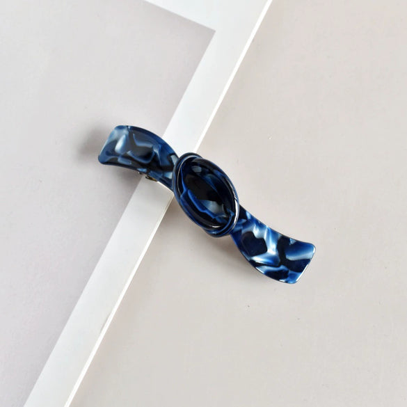 Elegant Acetate Women's Side Hair Clip Hairpin With Handcrafted Finish For Ponytails And Stylish Hairstyles