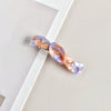 Elegant Acetate Women's Side Hair Clip Hairpin With Handcrafted Finish For Ponytails And Stylish Hairstyles