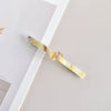 Elegant Acetate Women's Side Hair Clip Hairpin With Handcrafted Finish For Ponytails And Stylish Hairstyles