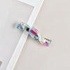 Elegant Acetate Women's Side Hair Clip Hairpin With Handcrafted Finish For Ponytails And Stylish Hairstyles