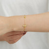Elegant Bee Sterling Silver Plating Zircon Bracelets