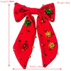 Elegant Bow Hairpin For Female With Diamond Snowflake Holiday Party Accessories Spring Clip Hair Accessories