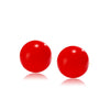 Elegant Geometric Alloy Imitation Pearl Earrings For Women With Simple Retro Styling