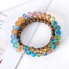 Elegant Geometric Imitation Pearl Rhinestone Hair Tie