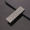 Elegant Geometric Rhinestone Hairpin Side Clip For Women Full Rhinestone Diamond Bangs Barrette Hair Accessory
