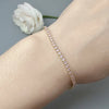 Elegant Geometric Zircon Alloy Wholesale Bracelets
