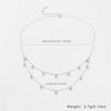 Elegant Glam Luxurious Round Sterling Silver Plating Inlay Zircon White Gold Plated Double Layer Necklaces
