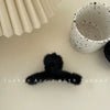 Elegant Handmade Cloth Scrunchie Hair Tie Geometric Simple Fashion Hair Rope For Women