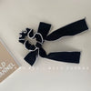 Elegant Handmade Cloth Scrunchie Hair Tie Geometric Simple Fashion Hair Rope For Women