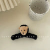 Elegant Handmade Cloth Scrunchie Hair Tie Geometric Simple Fashion Hair Rope For Women