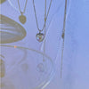 Elegant Heart Pendant Necklace For Women Alloy Electroplated Chain Fashion Minimalist Style
