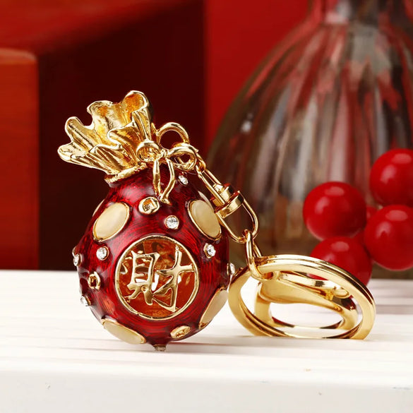 Elegant Lady High Heel Metal Inlay Rhinestones Women'S Bag Pendant Keychain