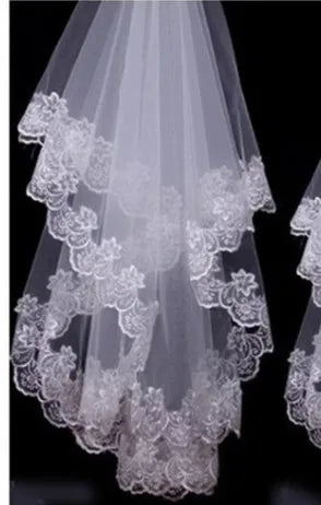 Elegant Lady Solid Color Gauze Lace Birdcage Veils