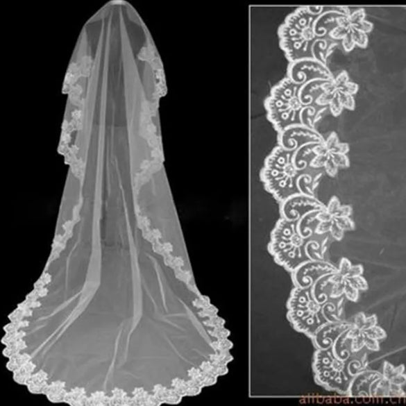 Elegant Lady Solid Color Gauze Lace Birdcage Veils
