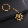 Elegant Lady Witches Knot Stainless Steel Women'S Bag Pendant Keychain