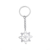 Elegant Lady Witches Knot Stainless Steel Women'S Bag Pendant Keychain