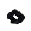 Elegant Milk Brown Cotton And Linen Scrunchie Simple French Style Handmade Hair Rope For Women