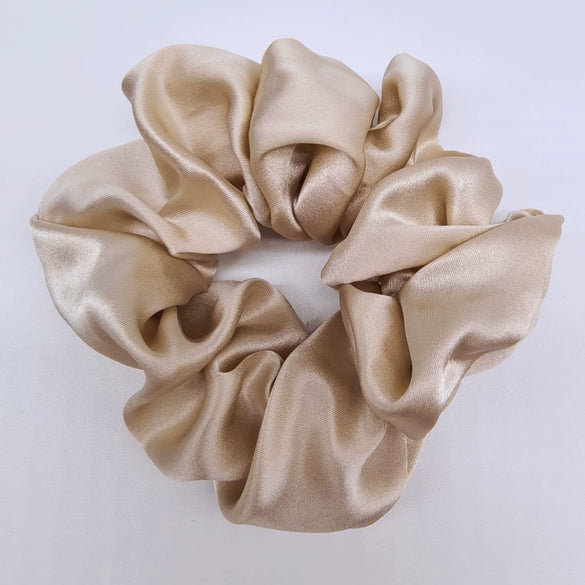 Elegant Mulberry Silk Hair Tie High Elasticity Lovely French Style Silk Hair Ring Gentle On Hair