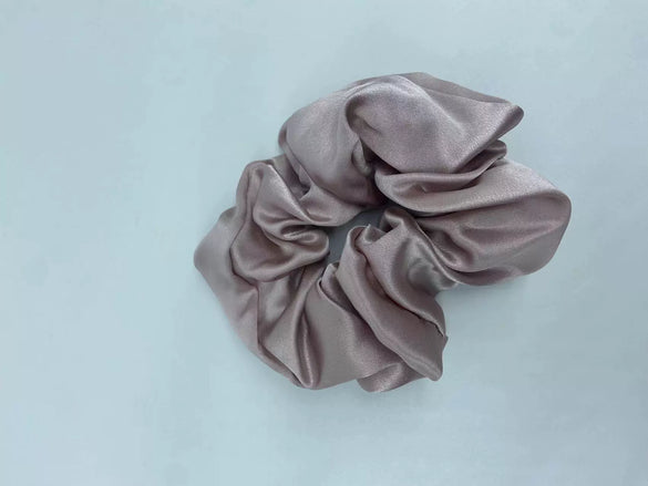 Elegant Mulberry Silk Hair Tie High Elasticity Lovely French Style Silk Hair Ring Gentle On Hair
