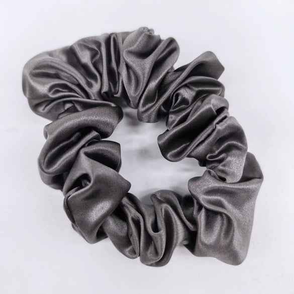 Elegant Mulberry Silk Hair Tie High Elasticity Lovely French Style Silk Hair Ring Gentle On Hair