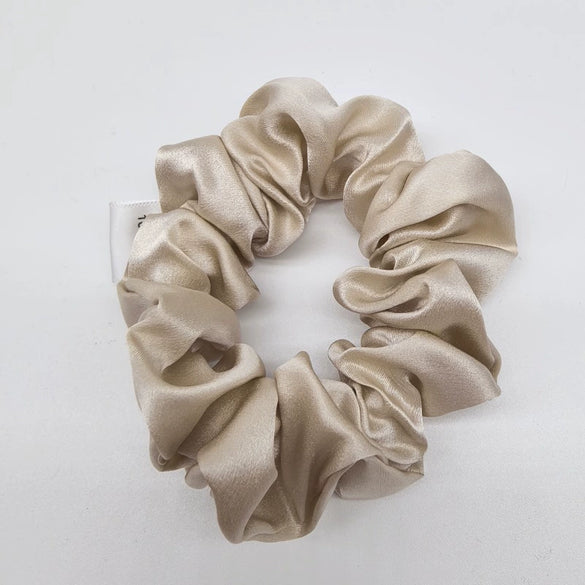 Elegant Mulberry Silk Hair Tie High Elasticity Lovely French Style Silk Hair Ring Gentle On Hair