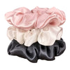 Elegant Mulberry Silk Hair Tie High Elasticity Lovely French Style Silk Hair Ring Gentle On Hair
