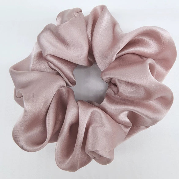 Elegant Mulberry Silk Hair Tie High Elasticity Lovely French Style Silk Hair Ring Gentle On Hair