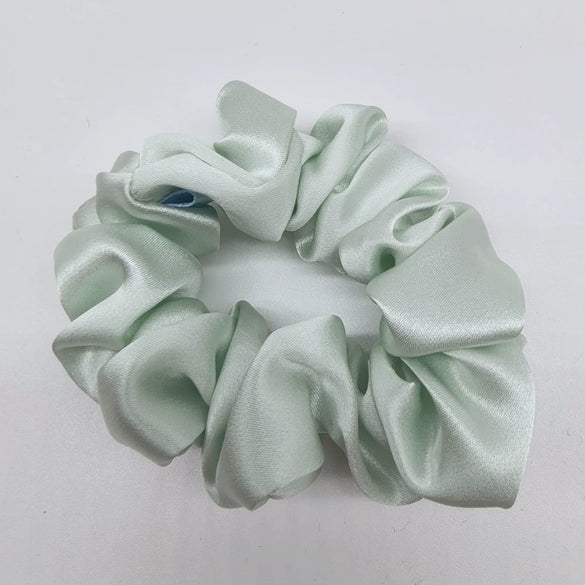 Elegant Mulberry Silk Hair Tie High Elasticity Lovely French Style Silk Hair Ring Gentle On Hair
