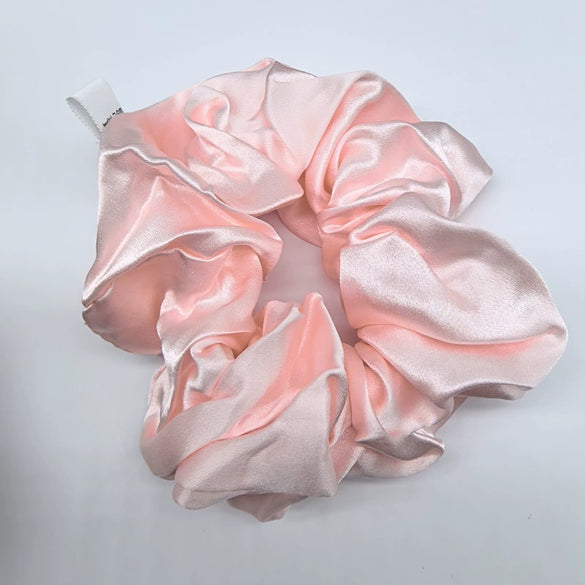 Elegant Mulberry Silk Hair Tie High Elasticity Lovely French Style Silk Hair Ring Gentle On Hair
