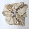 Elegant Mulberry Silk Hair Tie High Elasticity Lovely French Style Silk Hair Ring Gentle On Hair