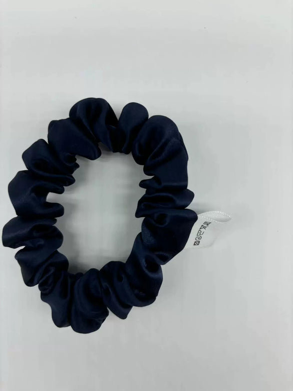 Elegant Mulberry Silk Hair Tie High Elasticity Lovely French Style Silk Hair Ring Gentle On Hair