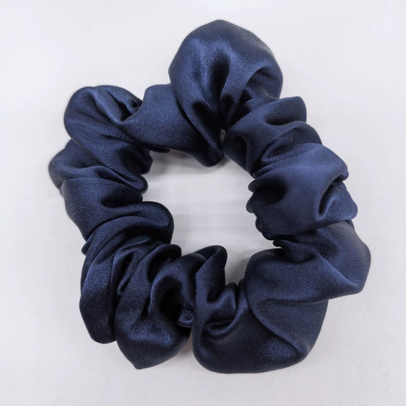Elegant Mulberry Silk Hair Tie High Elasticity Lovely French Style Silk Hair Ring Gentle On Hair