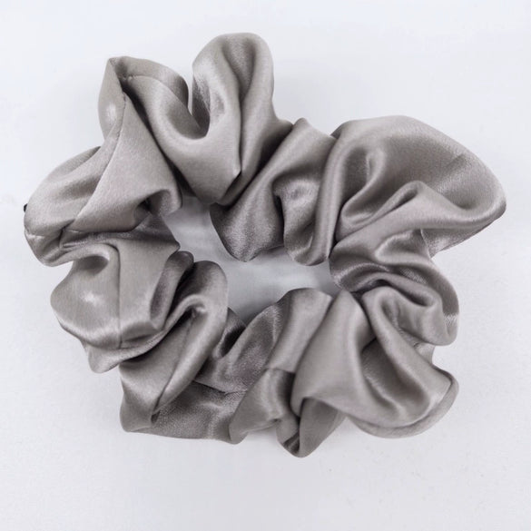Elegant Mulberry Silk Hair Tie High Elasticity Lovely French Style Silk Hair Ring Gentle On Hair