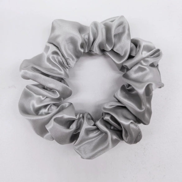 Elegant Mulberry Silk Hair Tie High Elasticity Lovely French Style Silk Hair Ring Gentle On Hair