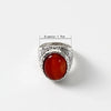Elegant Retro Streetwear Geometric Alloy Carving Women'S Rings