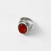 Elegant Retro Streetwear Geometric Alloy Carving Women'S Rings