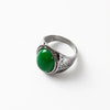 Elegant Retro Streetwear Geometric Alloy Carving Women'S Rings
