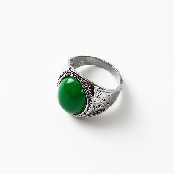 Elegant Retro Streetwear Geometric Alloy Carving Women'S Rings