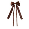 Elegant Ribbon Bow Duckbill Clip Hairpin Handmade Fabric Highend Women's Headwear