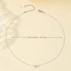 Elegant Shiny Geometric Titanium Steel Polishing Plating Inlay Zircon 18k Gold Plated Pendant Necklace
