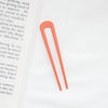 Elegant Simple Alloy U Shaped Hair Pin Antique Style Metal Hair Needle With Fine Craftsmanship