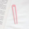 Elegant Simple Alloy U Shaped Hair Pin Antique Style Metal Hair Needle With Fine Craftsmanship