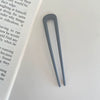 Elegant Simple Alloy U Shaped Hair Pin Antique Style Metal Hair Needle With Fine Craftsmanship