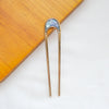 Elegant Simple Alloy U Shaped Hair Pin Antique Style Metal Hair Needle With Fine Craftsmanship